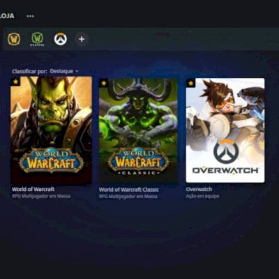 Conta Blizzard (World of Warcraft, Wow Classic e Overwatch)
