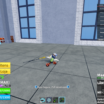 CONTA DE BLOX FRUITS COM DRAGON, TREX, DOMINIO, VENOM, YORU.