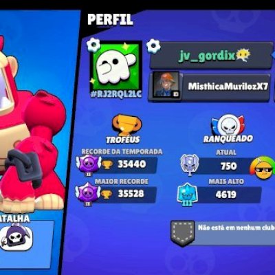 Conta de brawl star braba