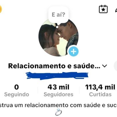 CONTA + de 43K NICHO SAÚDE E RELACIONAMENTO- PRONTA PARA MONETIZAR.
