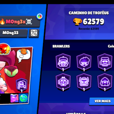 (Pra vender rapido) Conta de brawl bem antiga, Essa conta vale uns mil reais