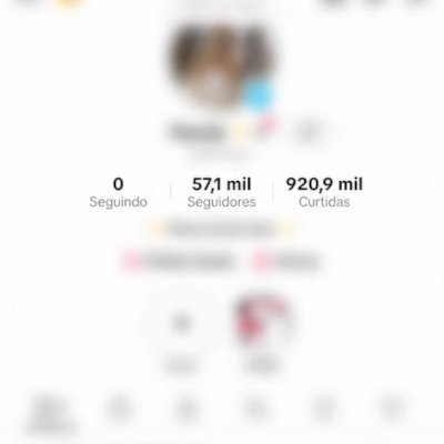 Vendo Conta TikTok 57,1 mil seguidores | 920 mil curtidas