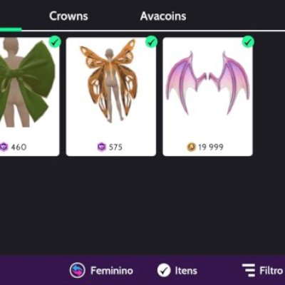 Conta feminina de Avakin Life - Nível 33