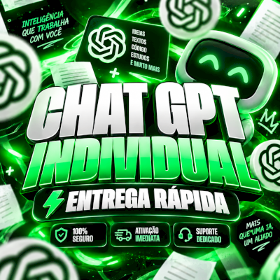 ChatGPT Plus – Conta Privada | 1 , 2 Meses
