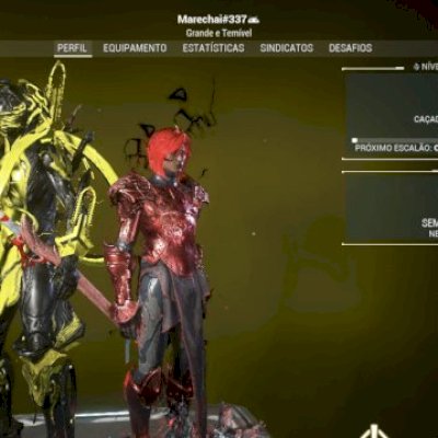 Conta muito Toop Warframe MR14