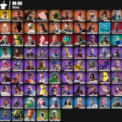 CONTA COM PASSE DO MIDAS, BOMBER ROYALE, HEROINA, NINJA, JOGADORA, MUITO TRYHARD