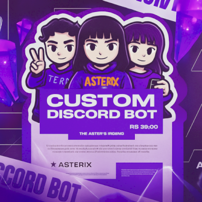 Bot Discord Sob Medida | Criação Profissional e Automatizada