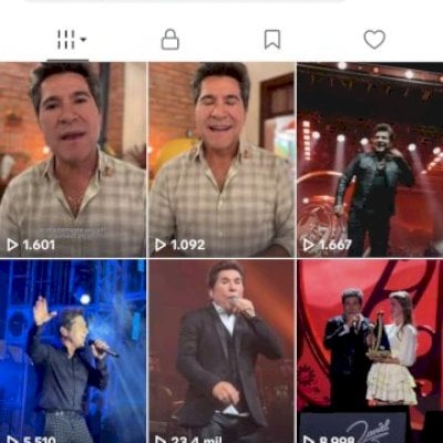 Vendo conta do tik Tok bem engajada
