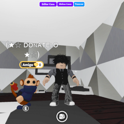 Macaco Ninja R Adopt Me + Roupa de Brinde (leia a descrição para mais detalhes)