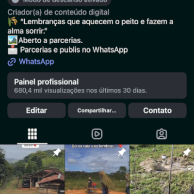 Vendo uma conta do Instagram com 185mil seguidores
