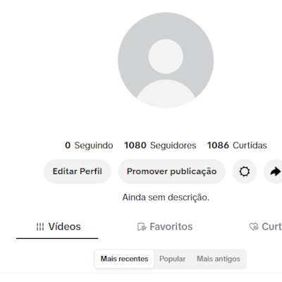 CONTA TIK TOK 1K DE SEG E 1K DE CURT (SHOP DAQ A 30 DIAS) (CONTAS TIK TOK)