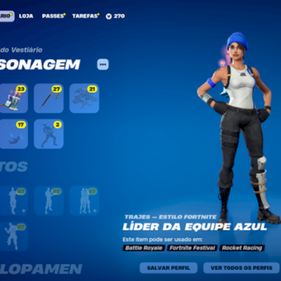 conta de fortnite com mais de 275 skins 319 mochilas 267 picaretas 718 danças