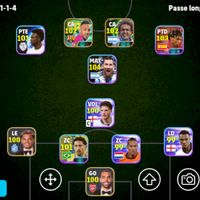 Conta Efootball Força 3107 2 Icons e 2 Showtimes Brabos