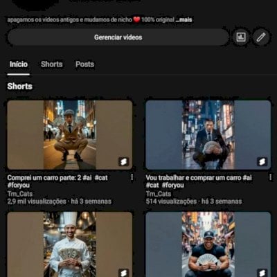 Canal de YouTube 31 mil Inscrito