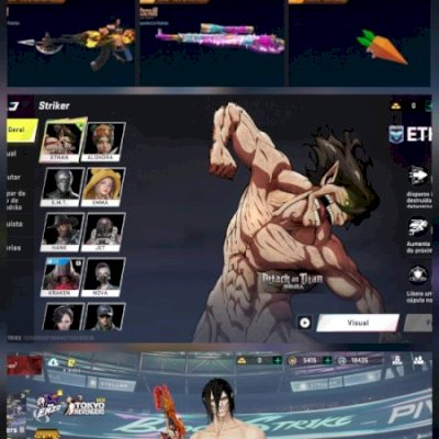 Conta com Ethan Titan