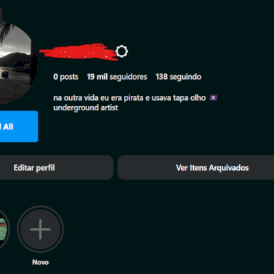 CONTA INSTAGRAM COM 19K DE SEGUIDORES ANTIGA