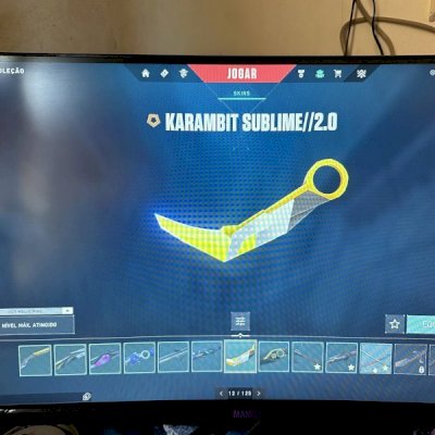 Conta com muitas skins