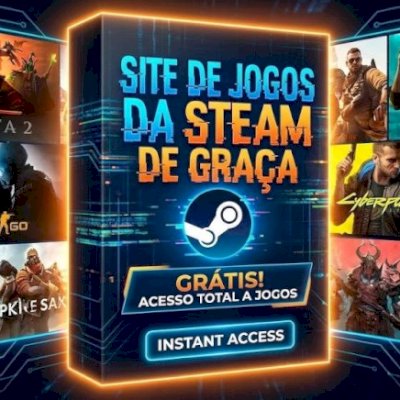 🎮 SITE DE JOGOS STEAM DE GRAÇA: Jogue Lançamentos e Clássicos Sem Pagar! ⚡