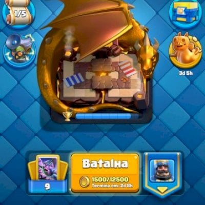 CONTA CLASH ROYALE SUPEE RARA!!! 7k de troféus, todas as cartas!! 4 evoluções!!!