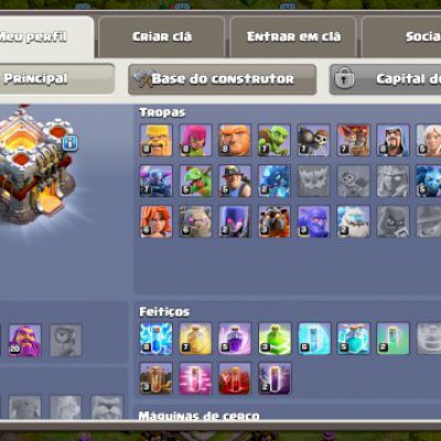 cv 11 quase full, conta antiga nível 127