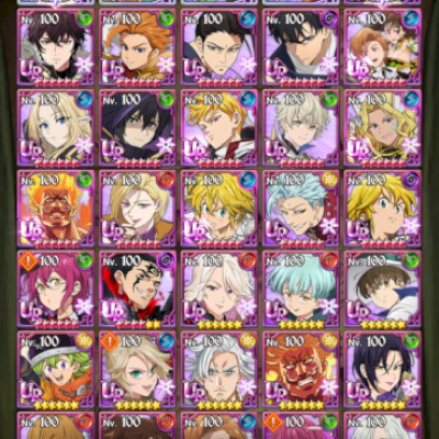 Conta rank 117 ! Com varios personagens de evento.