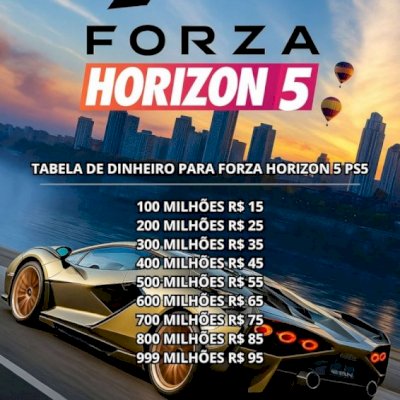 up para contas de forza em geral  na promoçao