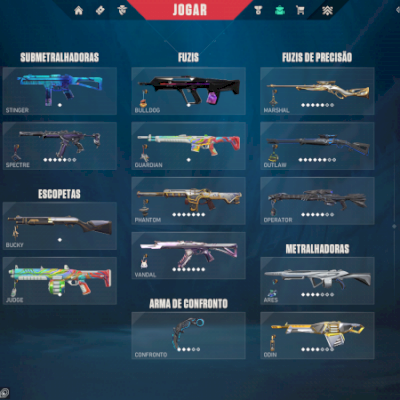 CONTA VALORANT e LOL