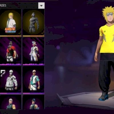 Conta básica com minato e 2 troca nicks +60 peitorais