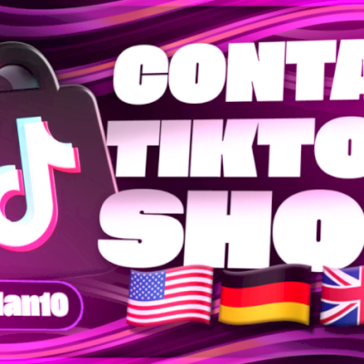 CONTAS TIKTOK SHOP UK Reino Unido | PRONTA PRA USO | SEM DOC | MELHOR DO SITE