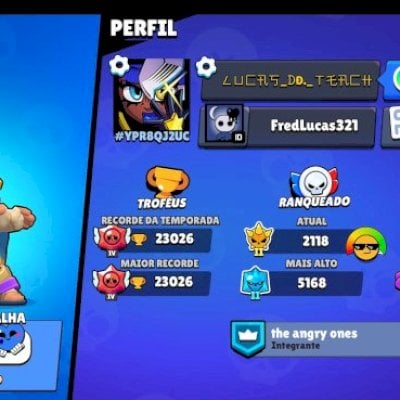 Conta de Brawl stars