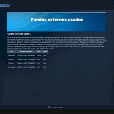 Conta steam com muito jogo pago e muita skins dentro dos jogos