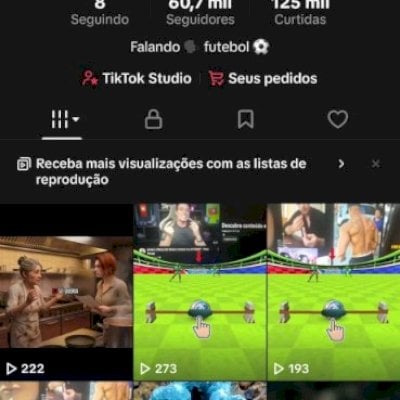 CONTA DO TIKTOK MONETIZADA +60,7K SEGUIDORES +125K CURTIDAS (ENGAJAMENTO REAL)