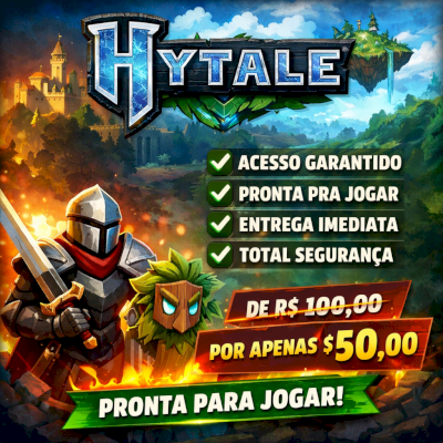 HYTALE 🔥 ACESSO OFICIAL + ENTREGA IMEDIATA +TRADUÇAO PT-BR