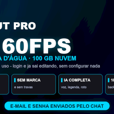 CAPCUT PRO 30 DIAS | CONTA REAL 4K SEM MARCA DAGUA + 100GB NUVEM