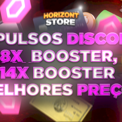 [🟢] SERVER BOOST / 14x IMPULSOS DISCORD 3 MESES (LVL 3) SERVER BOOST🟢