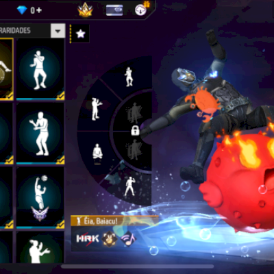 VENDO CONTA PARA APOSTADO COM UMAS ROUPAS RARAS COM UM EMOTE RARO