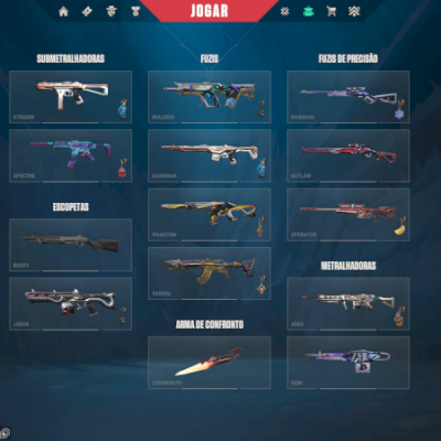 CONTA OURO 2 COM VARIAS SKINS / LEIA A DESCRIÇAO