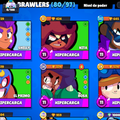 Conta de brawl stars