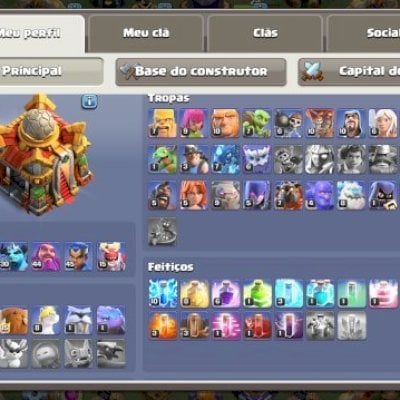 Conta brawl+coc