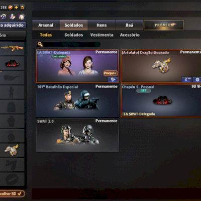 Conta Crossfire tenente coronel nv.8