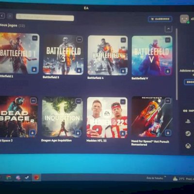 Conta EA Cheia de jogos bons