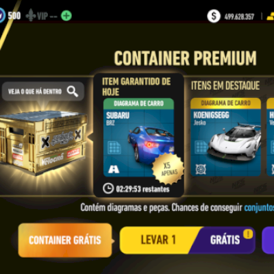 CONTA NEED FOR SPEED NO LIMITES TUDO INFINITO