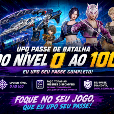 🎮 UPO SEU PASSE DE BATALHA COMPLETO
