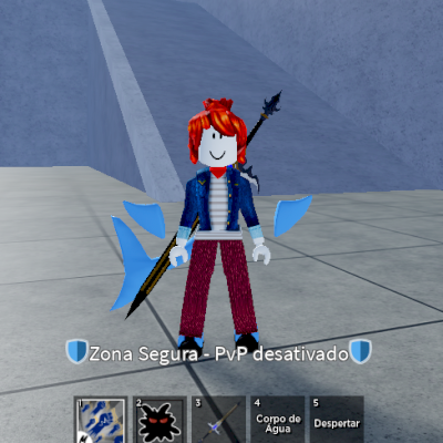 Conta Blox fruits Shark man V4 raki rainbow e itens variados