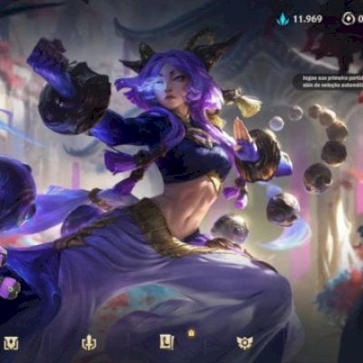 Conta wild rift- Mid/Sup/Adc email alterável