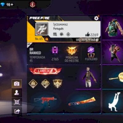 Conta com passe antigos