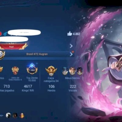 Conta JUNGLE/ADC - ACEITO OFERTAS!