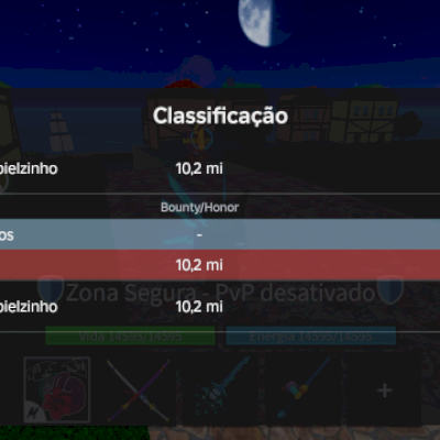 Conta de blox fruits