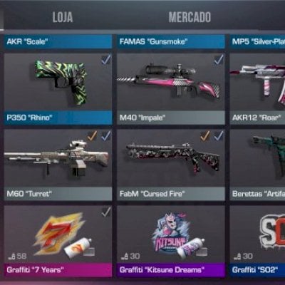 Conta de standoff 2 rara