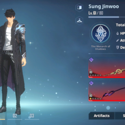 Conta Solo Leveling Arise [Nv 61] - Early Acess